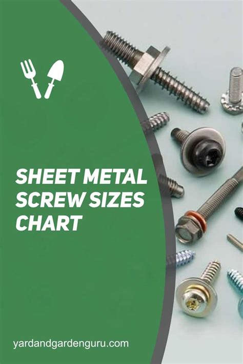 6 sheet metal screw dimensions|sheet metal screw sizes chart.